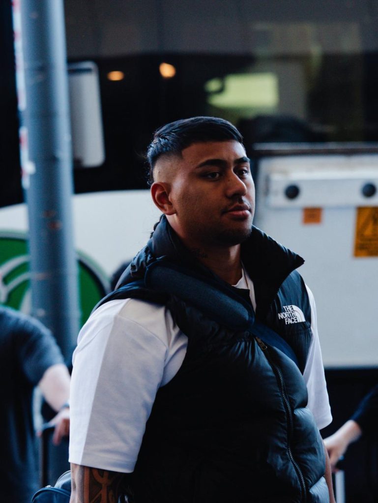 Aitu player arriving for camp