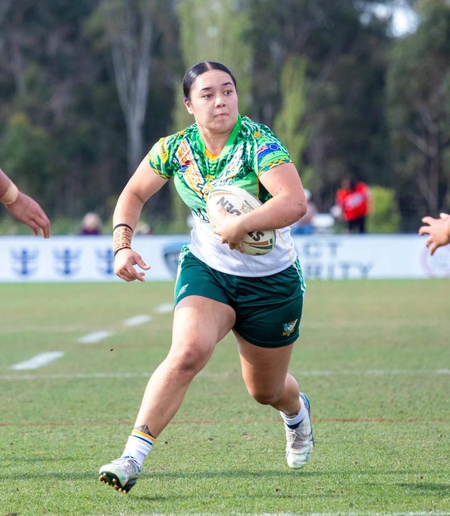 Moana forward carries the ball